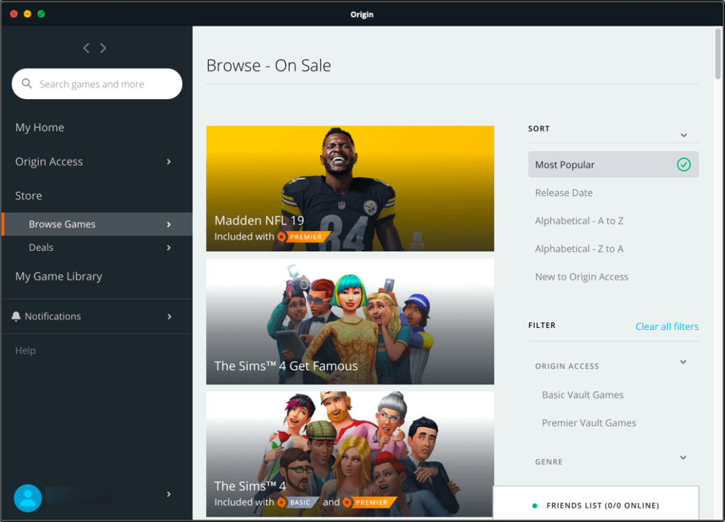 Origin – Download Origin Client for Windows and macOS